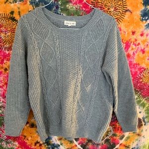 Gray Sailor Sweater